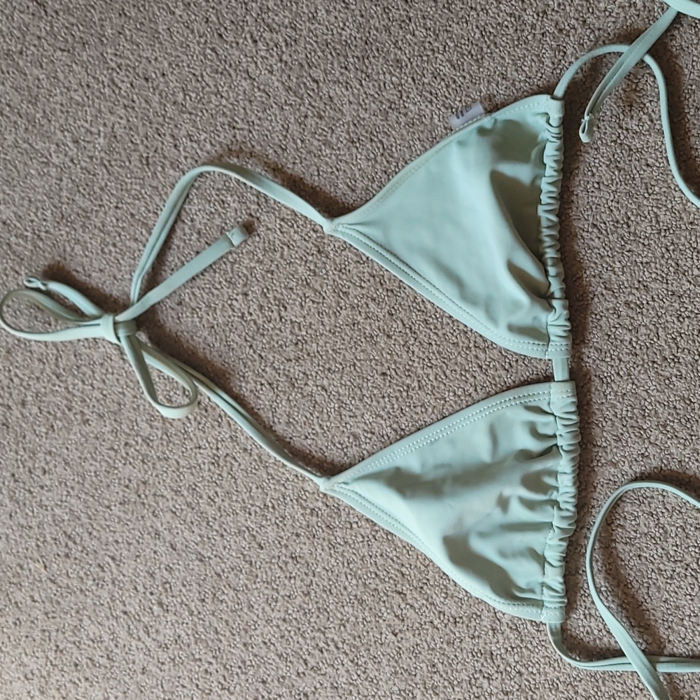 Mint Bikini Top
